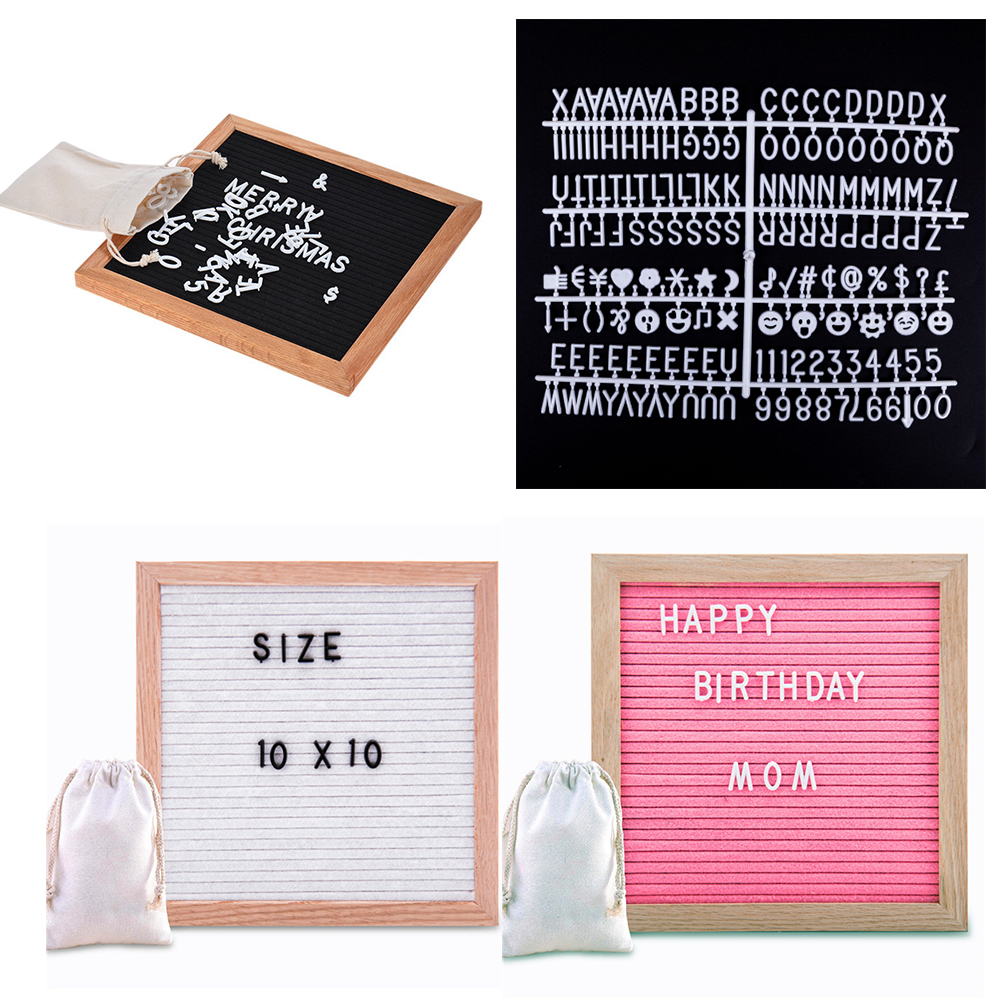 Custom Imprinted Felt Letter Boards With Stand Custom Imprinted Felt Letter Boards With Stand