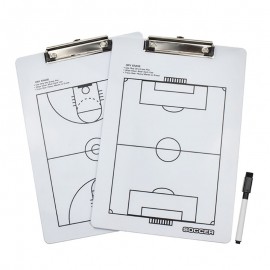Personalized Soccer Coaching Clipboard W/ One Dry Erase Pen