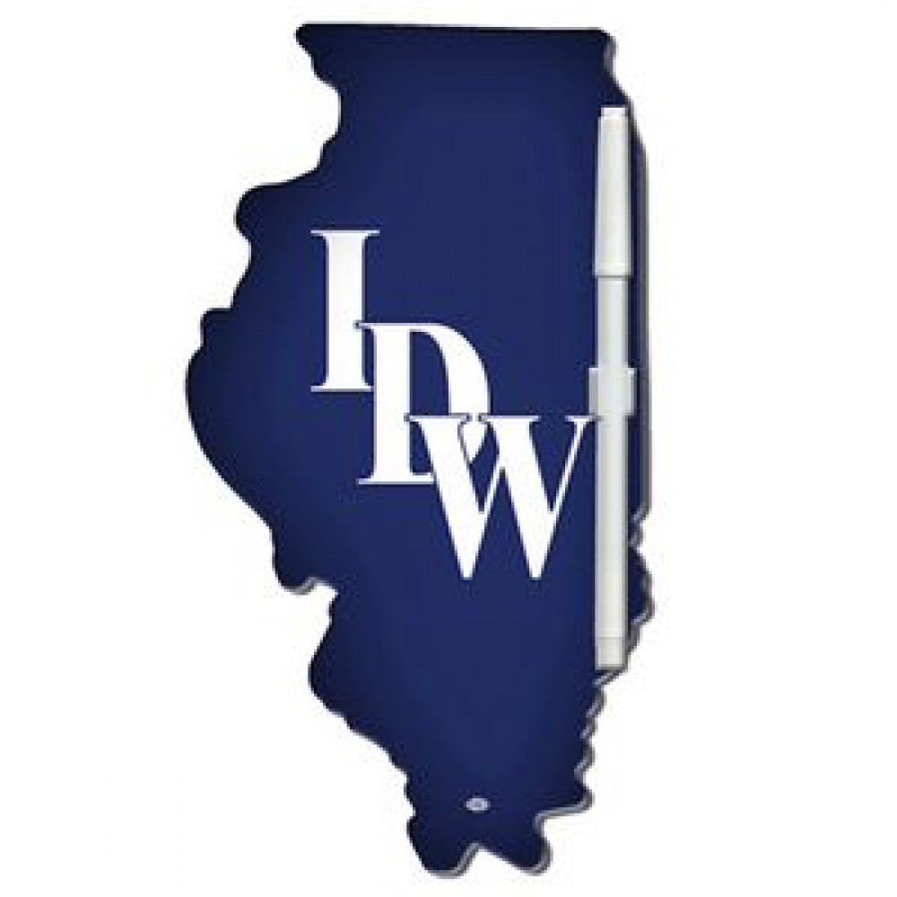 Illinois State Digital Memo Board with Logo
