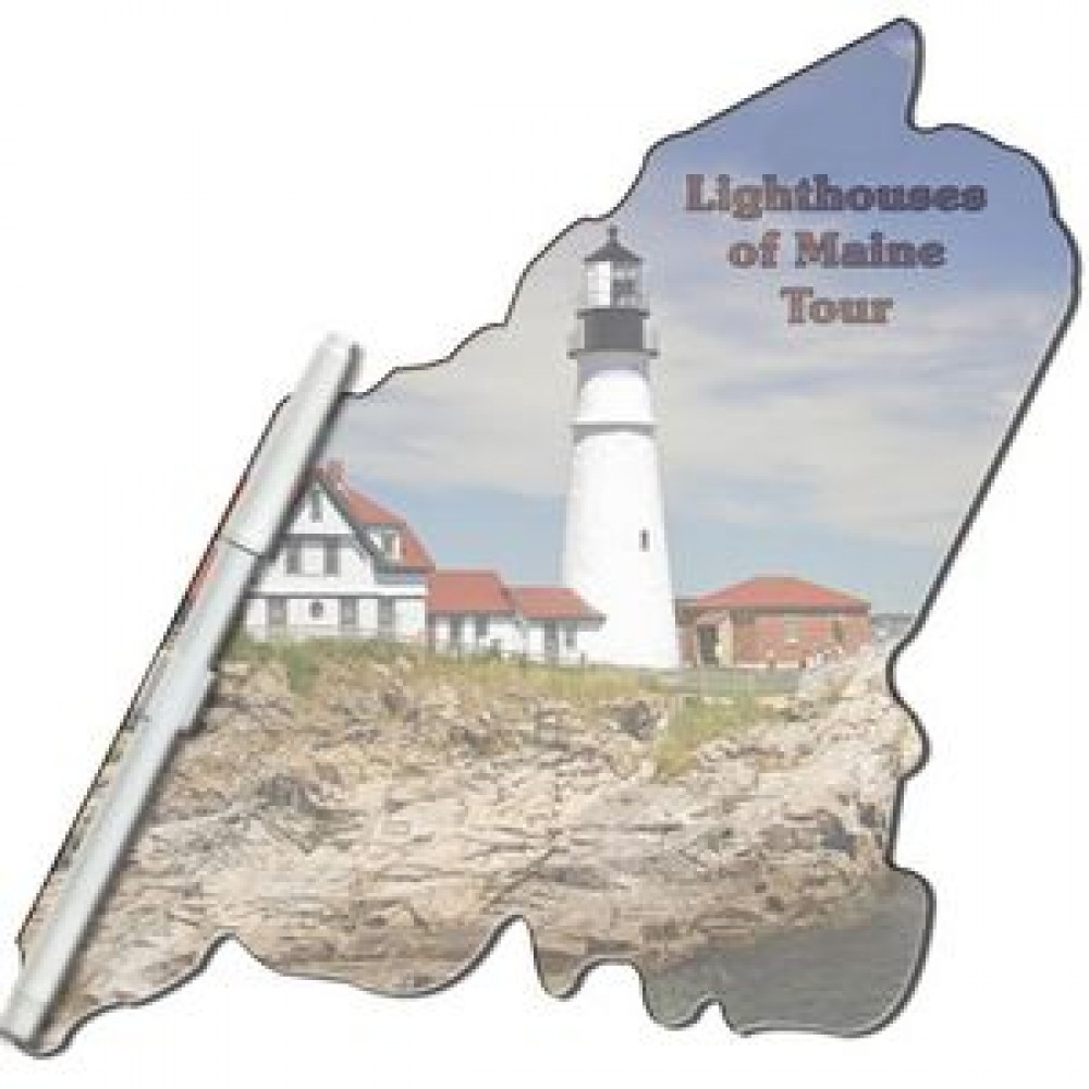 Maine State Digital Memo Board with Logo