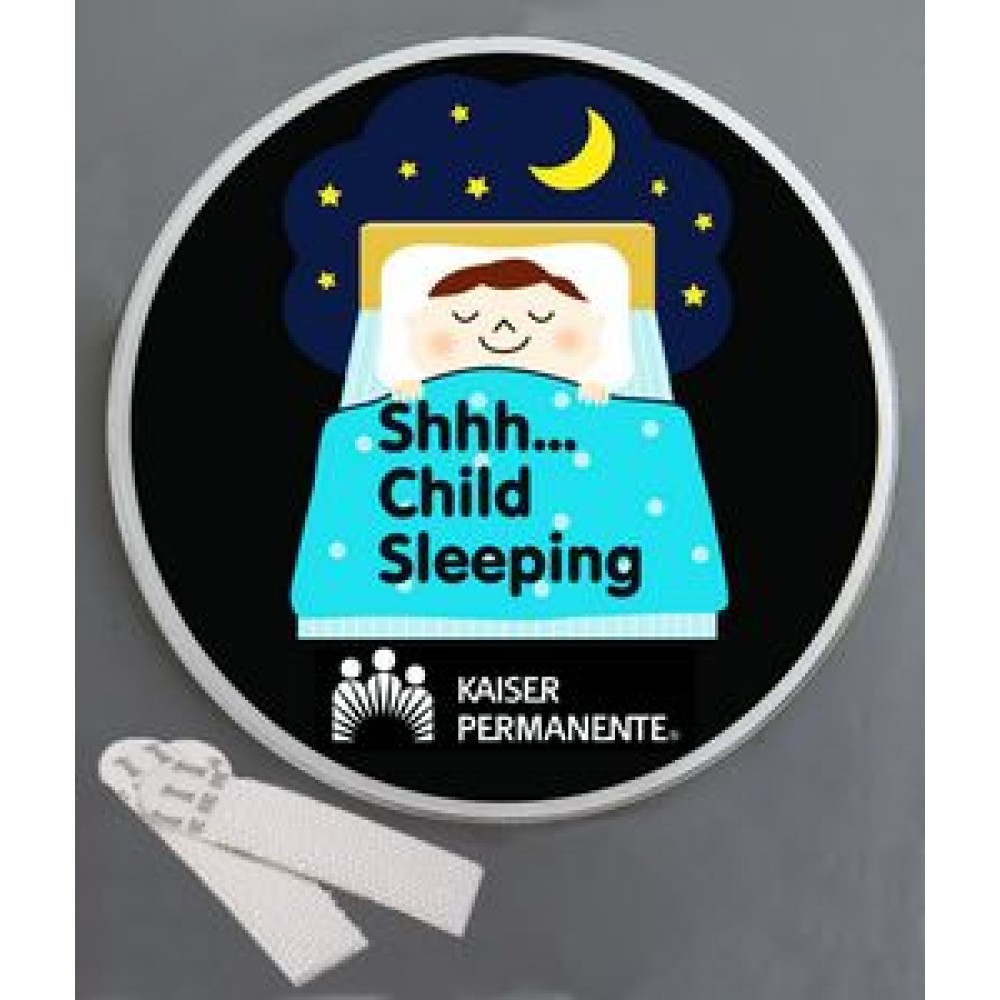 Logo Branded Child Sleeping Wallminder - 4"