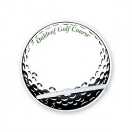 8"X8" Round Custom Printed Memo Board w/Magnets or Tape on Back with Logo