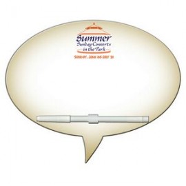 Personalized Thought Bubble Offset Printed Memo Board