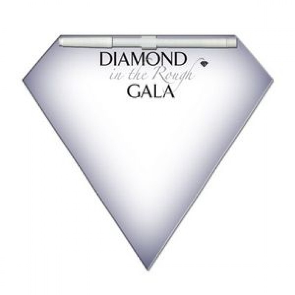 Diamond Digital Memo Board with Logo
