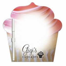 Cupcake Shaped Memo Board - Digital with Logo