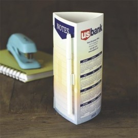 Desktop Memo Board with Calendar with Logo