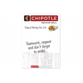 6" x 8" Dry Erase Board with Logo  6" x 8" Dry Erase Board with Logo