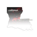Louisiana State Digital Memo Board with Logo