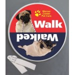 Walk The Dog Wallminder - 4" with Logo