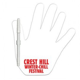 Open Hand Offset Printed Memo Board with Logo