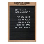 Logo Printed Wall Letter Board - 23"w x 32"h