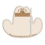 Cowboy Hat Digital Memo Board with Logo