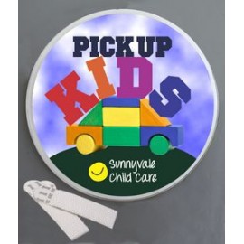 Logo Branded Pick Up The Kids Wallminder - 4"