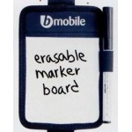 Personalized Compact Stand Alone Erasable Marker Board with Marker