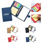 Logo Branded 3-in-1 Note Pad, Sticky Note Pack & Pen Set