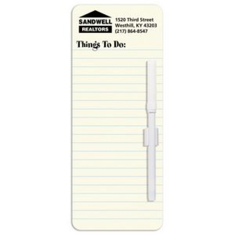 Promotional Memo Board Things to Do List w/ Rem Adh Promotional Memo Board Things to Do List w/ Rem Adh