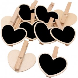 Personalized Mini Wooden Heart Blackboard  Personalized Mini Wooden Heart Blackboard