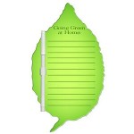 Personalized Leaf Offset Printed Memo Board