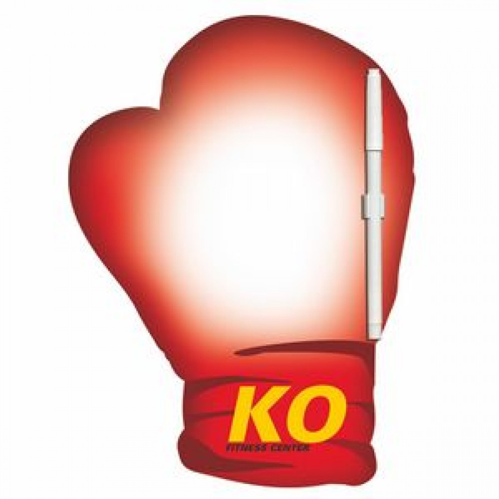Promotional Boxing Glove Shaped Memo Board - Digital