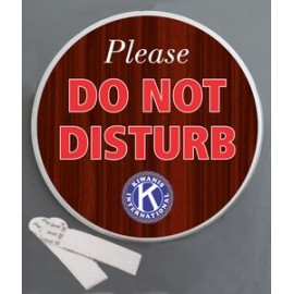 Customized Do Not Disturb Wallminder - 4"