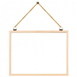 Logo Branded Wooden Frame White Board  Logo Branded Wooden Frame White Board