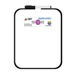 8" x 10" Dry Erase Board with Full Color Decal with Logo