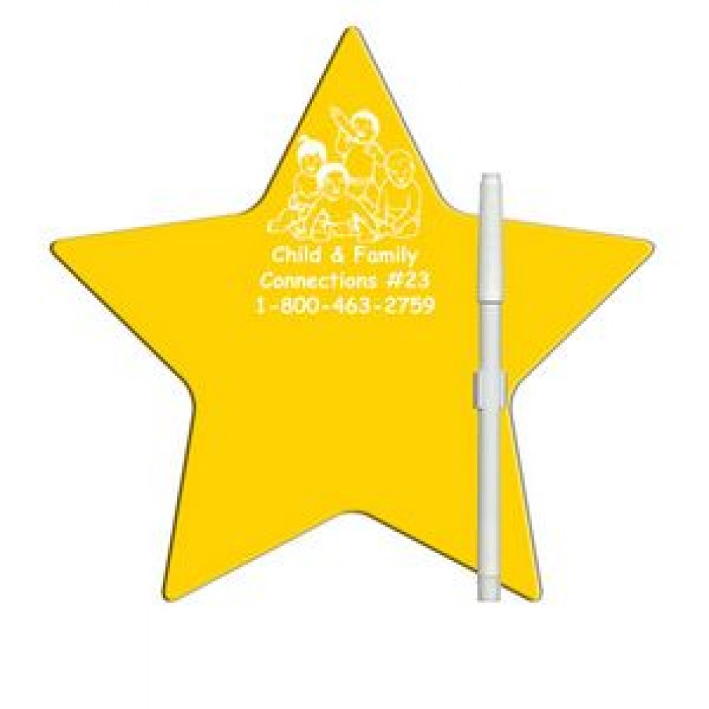 Star Digital Memo Board with Logo