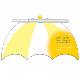 Personalized Umbrella Digital Memo Board