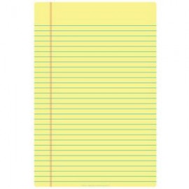 Personalized Legal Pad Dry Erase Wall Decal