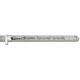 Customizes Custom Pocket Ruler w/16ths Over Mm (6.25"x.4687")  Customizes Custom Pocket Ruler w/16ths Over Mm (6.25"x.4687")