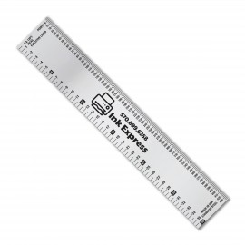 Personalized 6" Stainless Steel Ruler with Printing & Publishing Scales