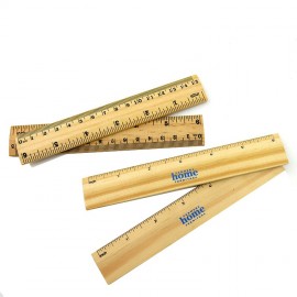 Promotional Wood Ruler 6 inches