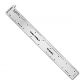 Customizes Stainless Steel Hook Ruler with Can Size Gauge Scales