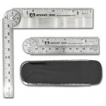 Custom Stainless Steel Pocket Protractor (4.5"x1") Personalized