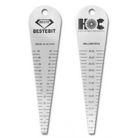 Personalized (5.25" x 1.25") Nozzle Gauge (2 Sided)