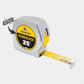 25 ft. Stanley Tools USA-Made PowerLock Tape Measure with Logo