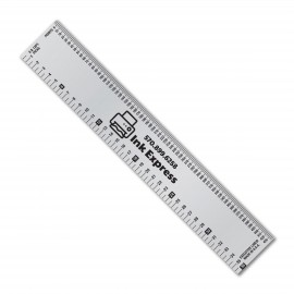 6" Metalphoto Aluminum Printing & Publishing Ruler with Logo