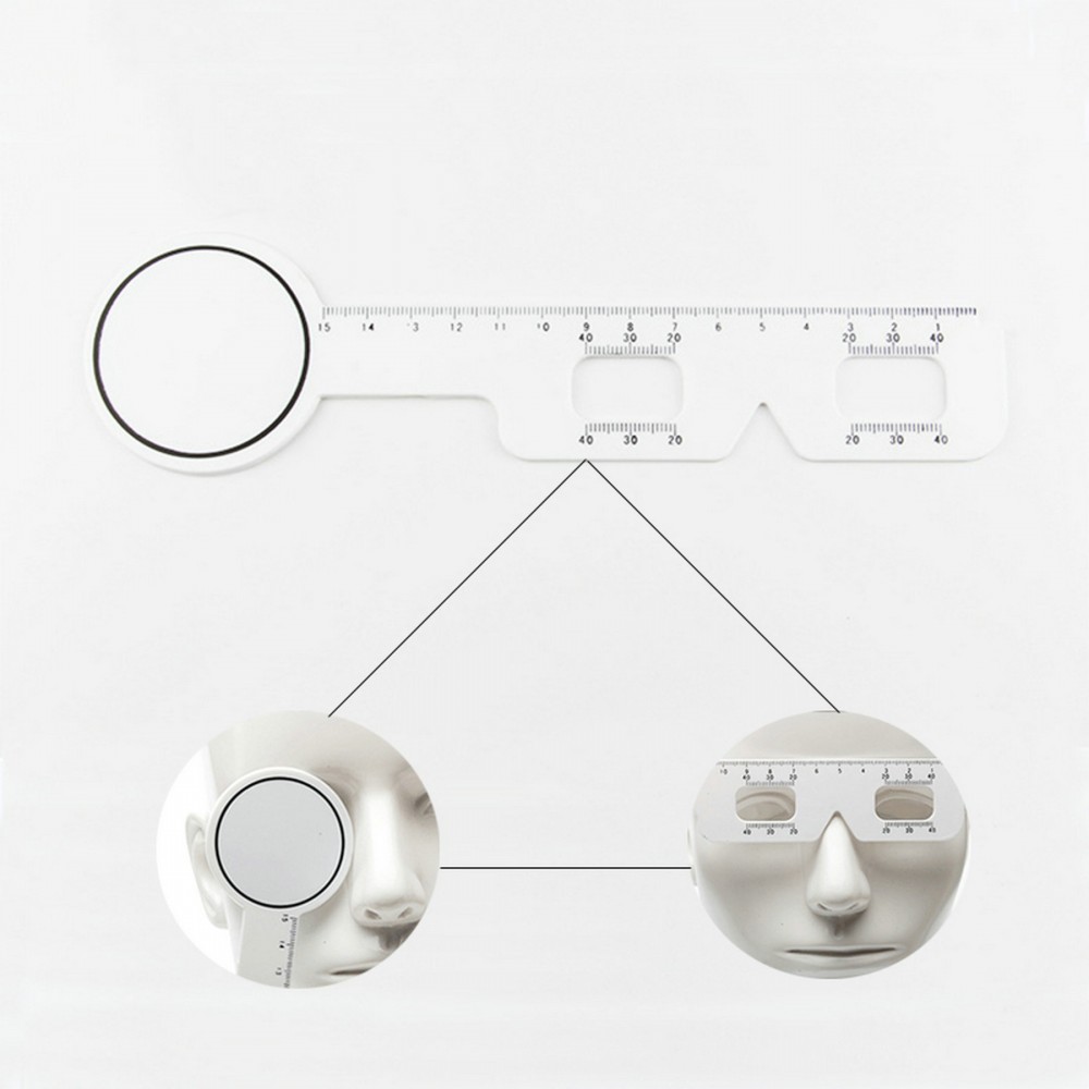 Custom Imprinted Pupil Distance Measuring Scale Custom Imprinted Pupil Distance Measuring Scale