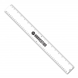Customizes 18" Flexible PVC Ruler with Center Finding Scales