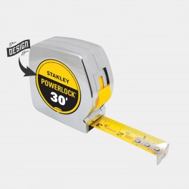 30 ft. Stanley Tools USA-Made PowerLock Tape Measure with BladeArmor with Logo