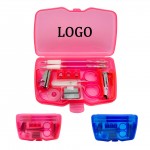 Portable 8 Pieces Mini Stationery Kit with Logo