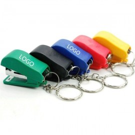 Mini Stapler Keychain with Logo