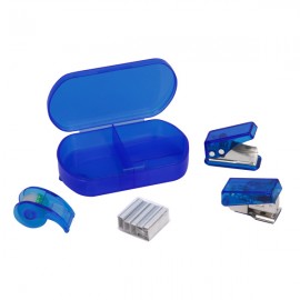 Promotional Hole Punch, Stapler & Tape Case Set  Promotional Hole Punch, Stapler & Tape Case Set