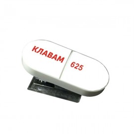 Logo Branded Pill-Shaped Stapler