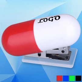 Capsule Shaped Stapler with Logo