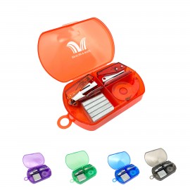 Office Supplies Set Desk Accessories Kits Stapler with Logo