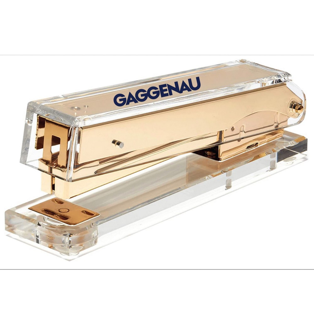 Clearview Acrylic Stapler with Logo