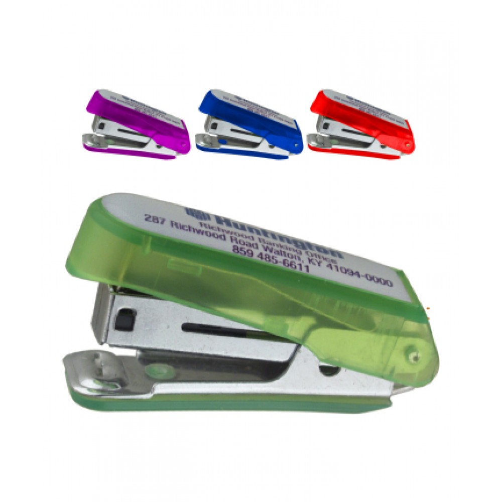 Custom Imprinted Junior Stapler w/ Staple Remover