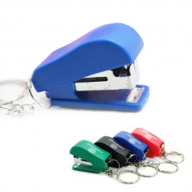 Logo Branded Mini Stapler Keychain