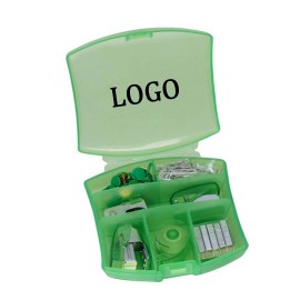 Promotional Portable 7Pcs Stationery Kit Box